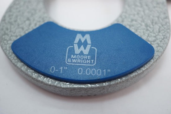Moore & Wright Machinists  Set 0-1" Micrometer, 6" Caliper, 6" Ruler