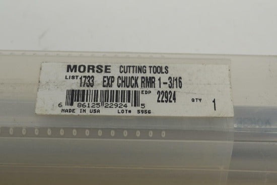 Morse Cutting Tools USA HSS 1-3/16" Expansion Reamer. 1" Shank. 22924