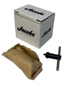 No. 0 Jacobs 0-5/32" Cap. Precision Miniature Drill Chuck 0JT Mount with Key - Cardon Tools