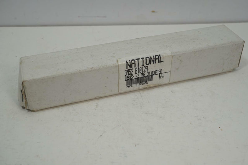 New National No. 10 Brown & Sharpe 1/2"  End Mill Holder Adapter Tanged Style