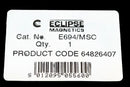 2  Eclipse 2-1/4"dia x 1-3/16" 10 lbs. Pull Ceramic Cup Magnet E694 - Cardon Tools