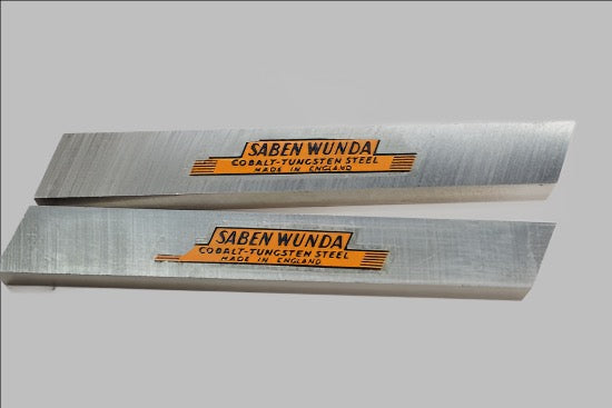 2 New Saben Wunda UK Cobalt-Tungsten HSS Lathe Cutter Tool Bit 1/2" x 3/8" x 4" 