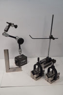 Wilton 5pc Inspection Kit V-Block Pr, Magnetic Base ,Height Scribe, Square - Cardon Tools