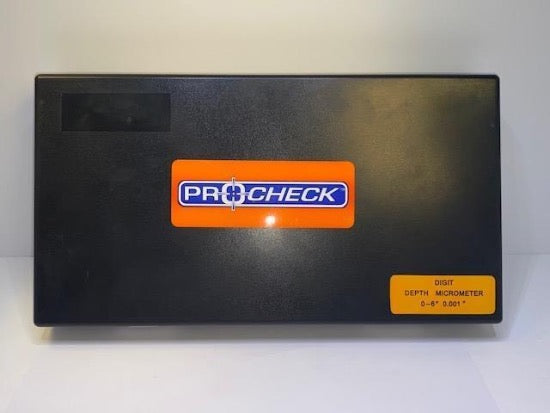 Pro-Check 0–6″  Range Mechanical Digital Reading Depth Micrometer
