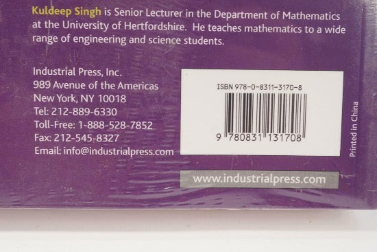 Engineering Mathematics Through Applications Book Kuldeep Singh Industrial Press