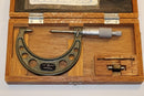 New Old Stock  Mitutoyo Japan 1-2"  60 Degree Point Micrometer. 112-370 .001" GRAD - Cardon Tools