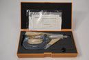 Mitutoyo Japan 0-25mm Carbide DIGITAL SPLINE  Micrometer 131-115 0.01mm Grad - Cardon Tools