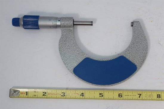 Moore & Wright 2-3" Micrometer. .0001" Grad. Carbide Faces Includes Standard