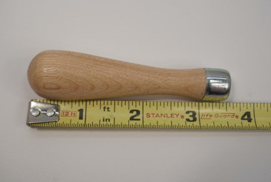 6  Lutz USA Made T-2 Skroo-Zon Birch Wood File Handle for 4" Files