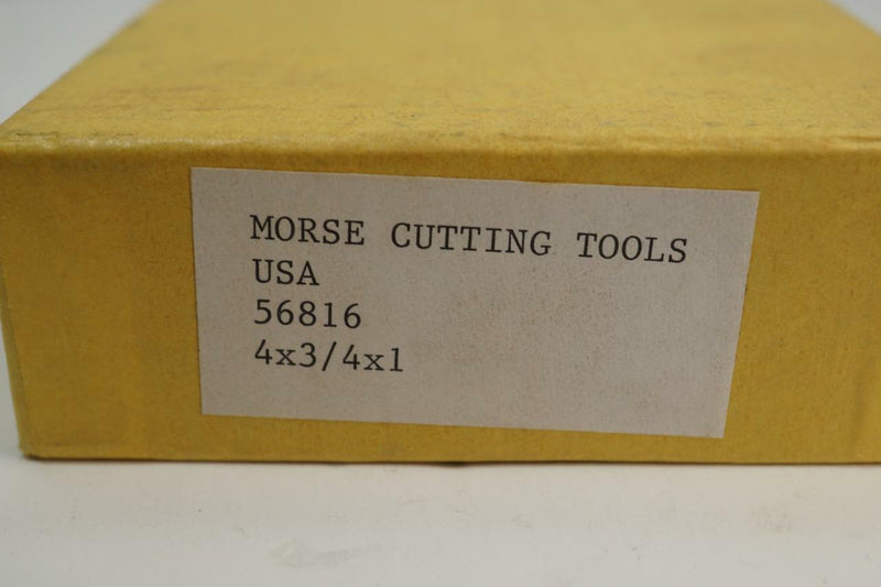 Morse Cutting Tools 4" x 3/4" x 1" Horizontal Milling Cutter 56816 USA Made