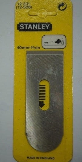  NOS 12-331 Stanley Plane Iron Cutter Blade 12-506 FITS 9 1/2, 9 1/4, 220, 12-220 Media 1 of 2