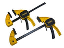 2  DeWalt 6" Medium Trigger Woodworking Bar Clamps 140lbs Clamping Force DWHT0-83149 - Cardon Tools