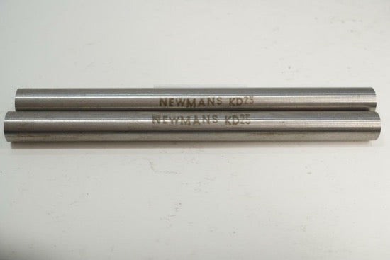 2 New Newmans Canada KD25 HSS 1/2" x 6" Round Lathe Cutter Tool Bits 