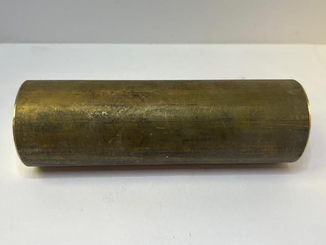 HUGE 2" diameter x 6"  Long Brass Bar for Machinists Lathe or Live Steam