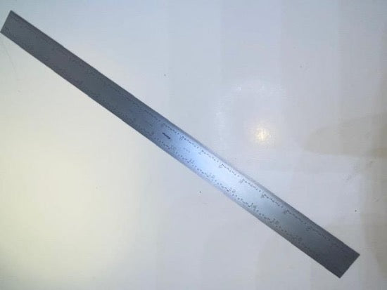 New Old Stock MITUTOYO made in USA 16R 18" RIGID Steel Rule Ruler 182-142 - Cardon Tools