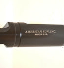 AMERICAN SUN X-Long 1-1/8" Indexable Center Cutting End Mill 760-4B USA made - Cardon Tools