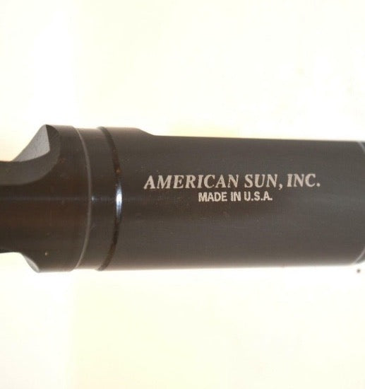 AMERICAN SUN X-Long 1-1/8" Indexable Center Cutting End Mill 760-4B USA made