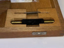 New Old Stock Mitutoyo 3-4" Disc Gear Tooth & Flange Micrometer. .001" Grad. 123-128 Japan - Cardon Tools