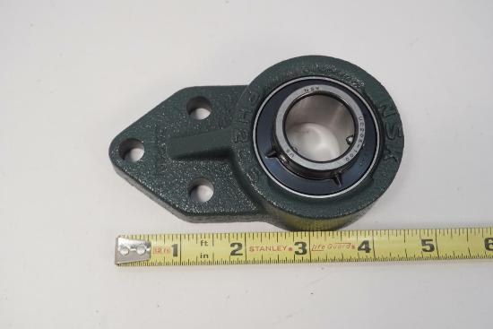 2 NSK Flanged Unit Bearing Mount  for 1" Shaft, UCFH205-100D1. Made in Japan