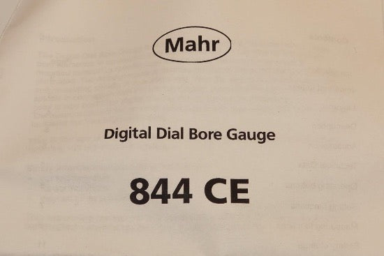Mahr GERMANY Digital Dial Bore Gage 175-200mm 0.001mm Grad 844CE