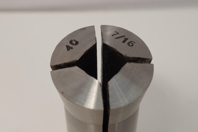 New Caporali 7/16" Square 4C Old Style South Bend Heavy 10 Lathe Collet. Italy