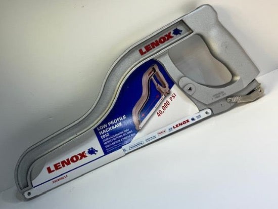 Lenox High Tension Low Profile MULTI-PURPOSE 12" Metal Frame Hacksaw