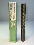 WALTER Prototyp Carbide TiAlN + TiAl End Mill 3/4" Dia. x 3.875" LOC 6 Fl 6-1/2" OAL R .030 - Cardon Tools