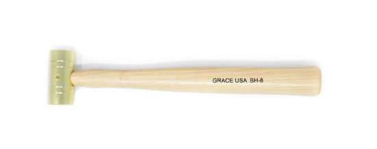 Grace USA 8 Ounce Brass Hammer