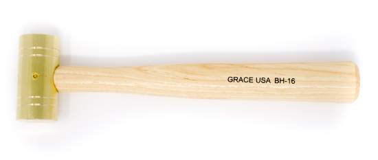 Grace USA 4 oz Brass Hammer BH-4