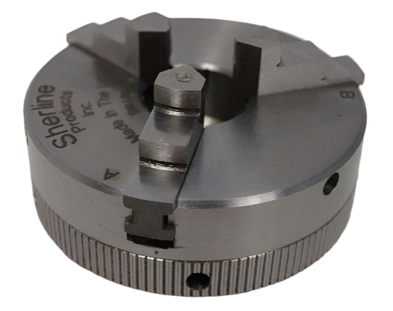 Sherline USA Precision 2.5" 3-Jaw Chuck M12 x 1