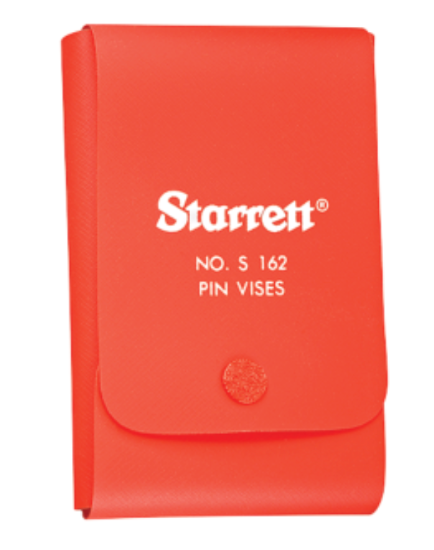 Starrett Pin Vise Set with Knurled Handles, 0-.187" (0-4.8mm) Range No. S162Z