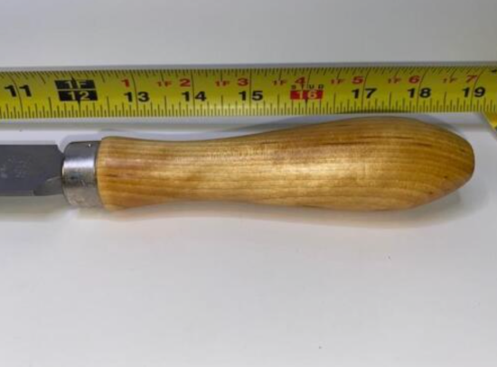 New Old Stock Nicholson USA MADE 12" Cabinetmakers Carvers SMOOTH Rasp with Handle
