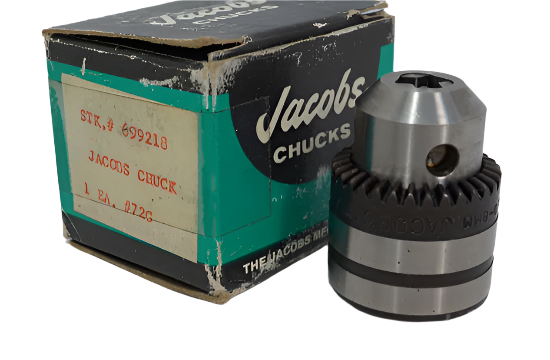 Original Jacobs USA made 5/16" Drill Chuck 3/8"-24 Mount. 72/G 